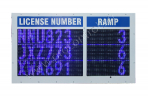 CMDP-1600-640 alphanumerical led matrix display, blue, 1600x640mm, outdoor, with controller